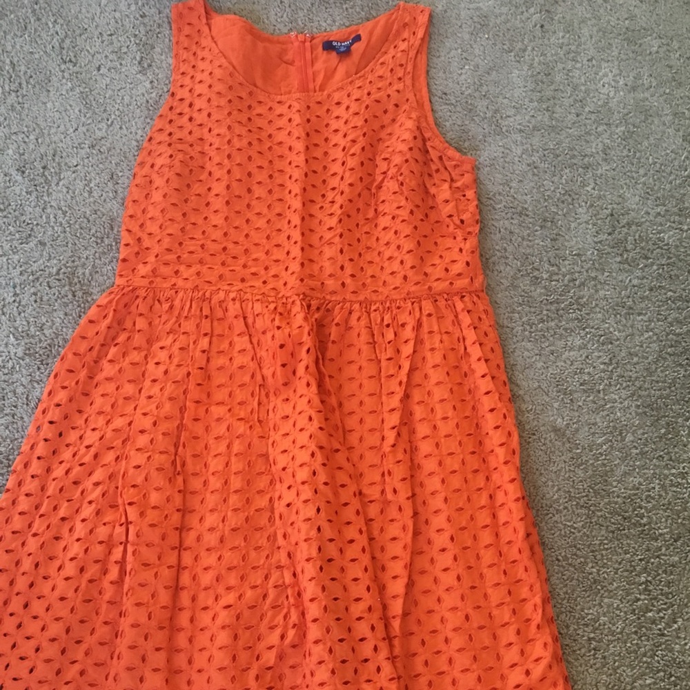 Orange sundress